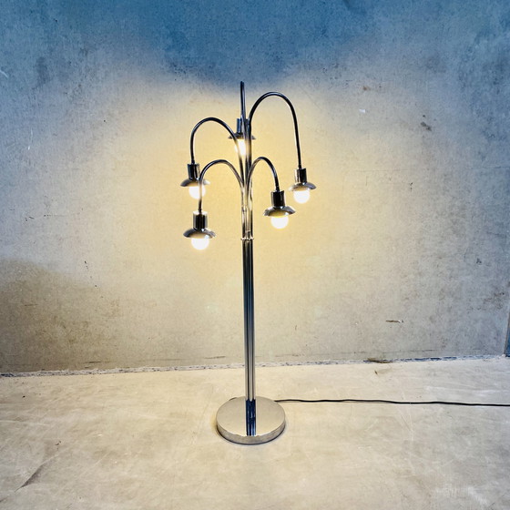 Image 1 of Italiaans Design Flexibele Vloerlamp Jaren 70