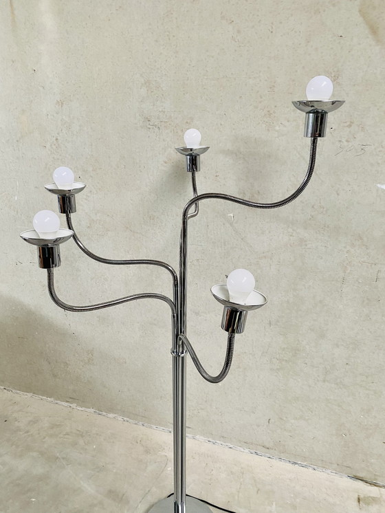 Image 1 of Italiaans Design Flexibele Vloerlamp Jaren 70