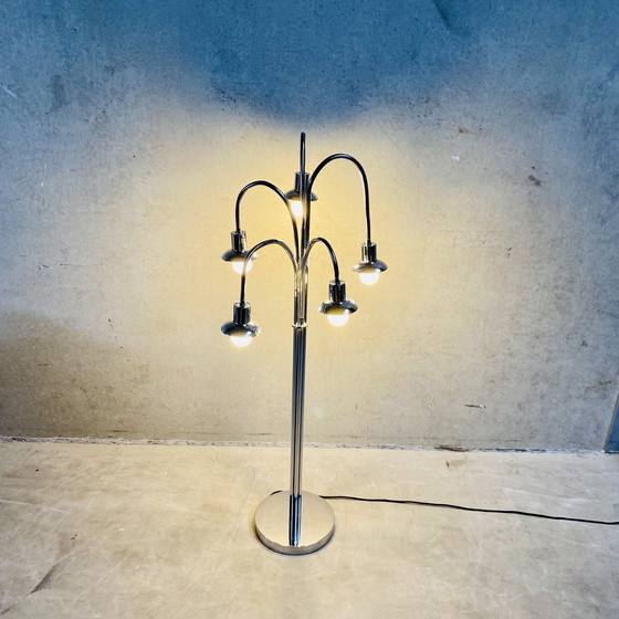 Image 1 of Italiaans Design Flexibele Vloerlamp Jaren 70