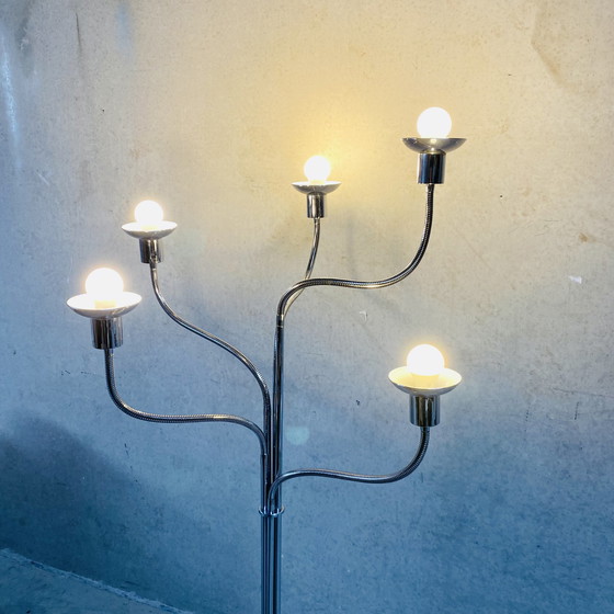 Image 1 of Italiaans Design Flexibele Vloerlamp Jaren 70