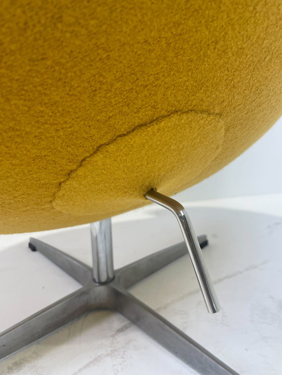 Image 1 of Vintage design fauteuil met hocker