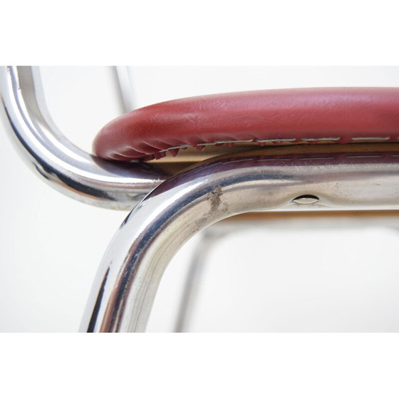 Image 1 of Set van 4 vintage stoelen Tsjecho-Slowakije 1970