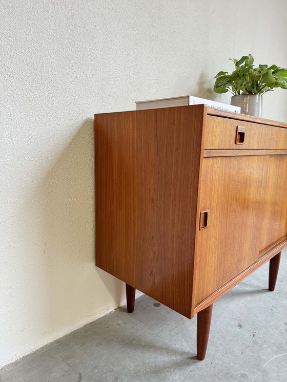 Image 1 of Vintage Sideboard Schuifdeuren En Lade