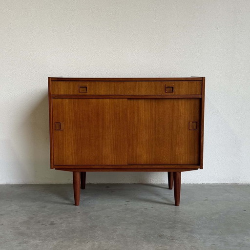 Vintage Sideboard Schuifdeuren En Lade