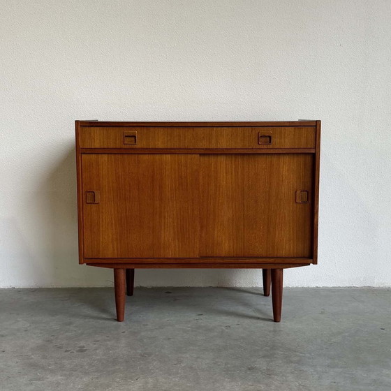 Image 1 of Vintage Sideboard Schuifdeuren En Lade