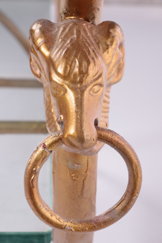 Image 1 of Zeldzaam Grote roomdivider Etagere van Het Carlton Hotel Copehangen 50 a 60