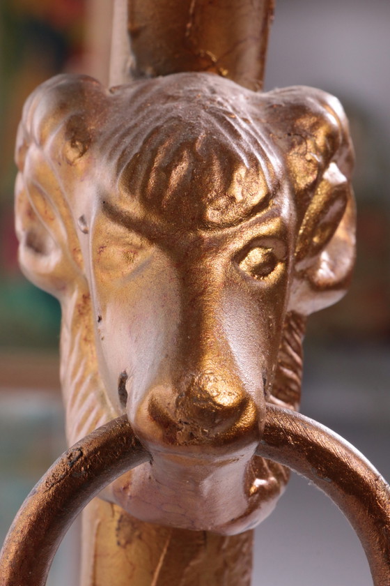 Image 1 of Zeldzaam Grote roomdivider Etagere van Het Carlton Hotel Copehangen 50 a 60