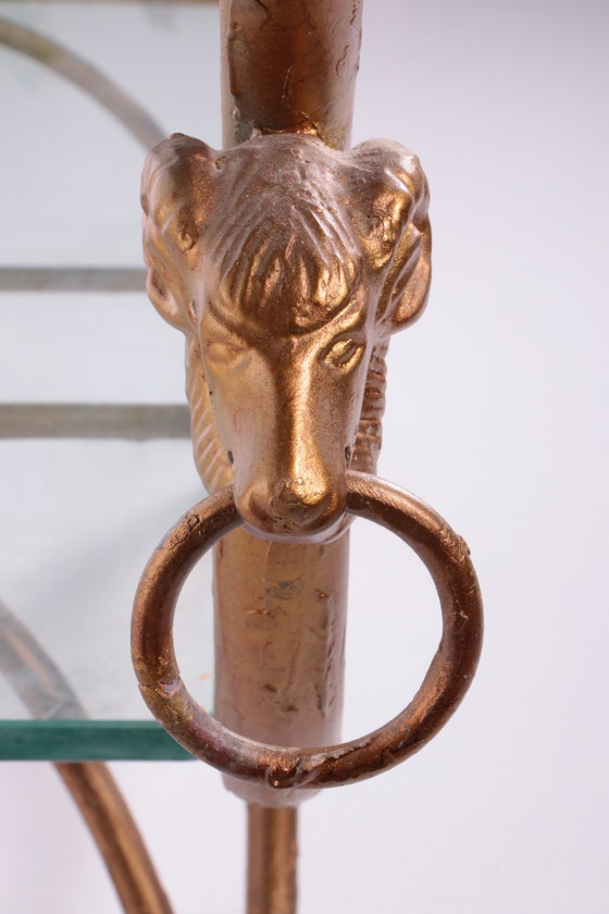 Image 1 of Zeldzaam Grote roomdivider Etagere van Het Carlton Hotel Copehangen 50 a 60