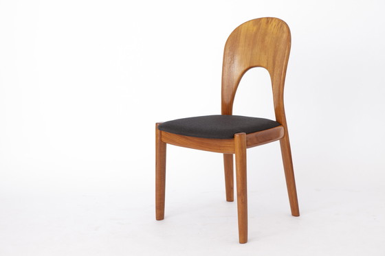 Image 1 of 1 Niels Koefoed Stoel 1970 Vintage, Deens, Teak - Gerepareerd