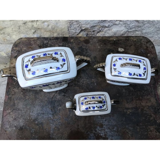 Image 1 of Vintage koffieset van Limoges porselein