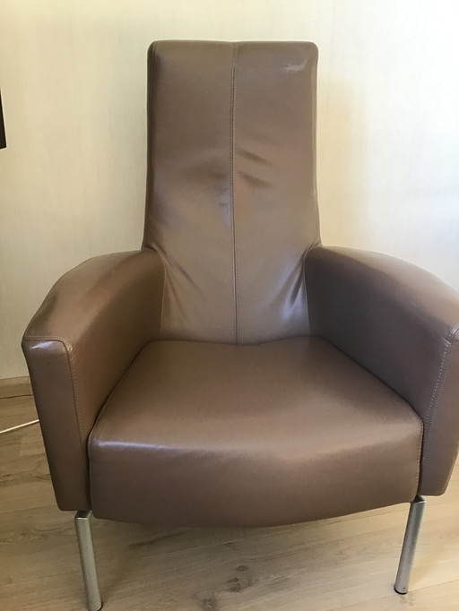 2x Mondi Fauteuils, kleur Taupe