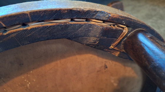 Image 1 of 1 Stoel Met Leuningen Van Jacob En Josef Kohn Austria.