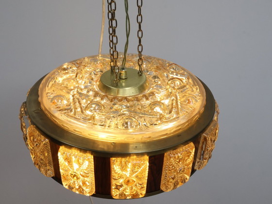 Image 1 of Vintage Deense Hanglamp