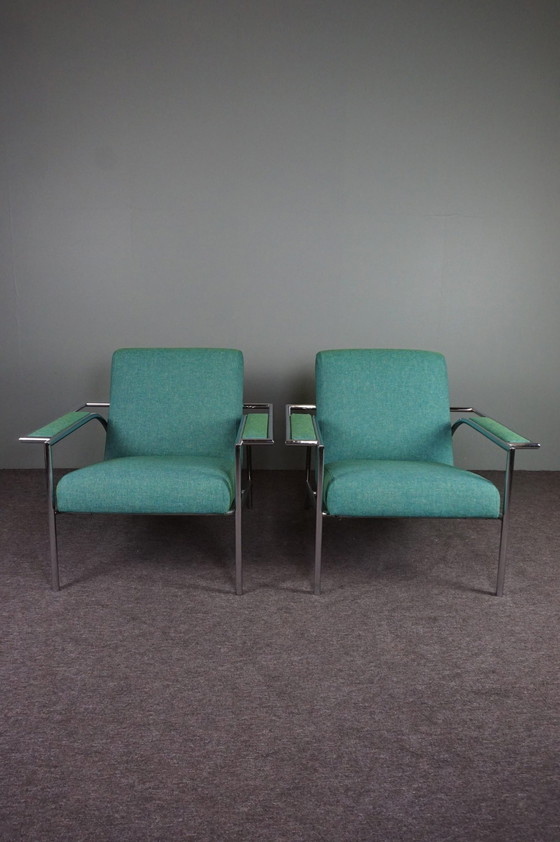 Image 1 of 2x Gelderland model 4735 fauteuils