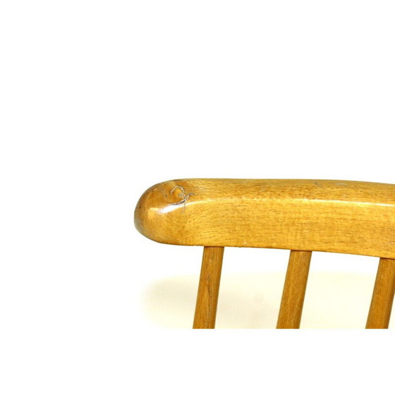 Image 1 of Set van 4 vintage Pinnstol beukenhouten stoelen, Zweden 1960