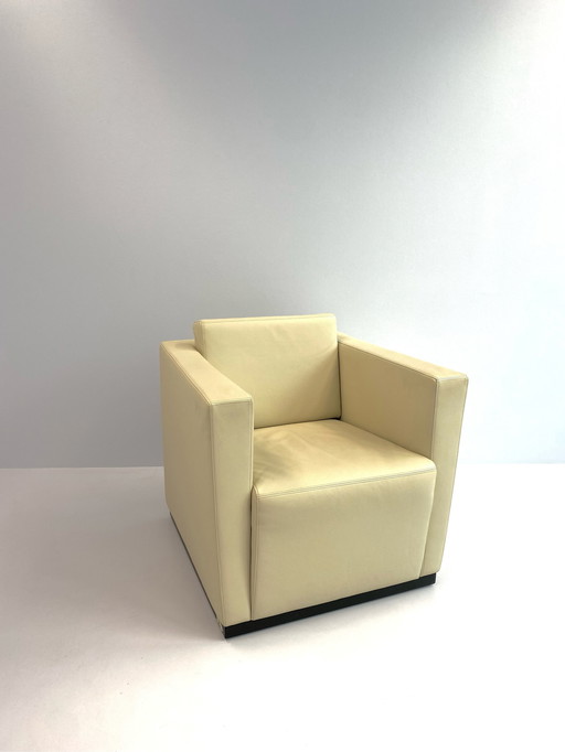 Walter Knoll lederen fauteuil "Elton"