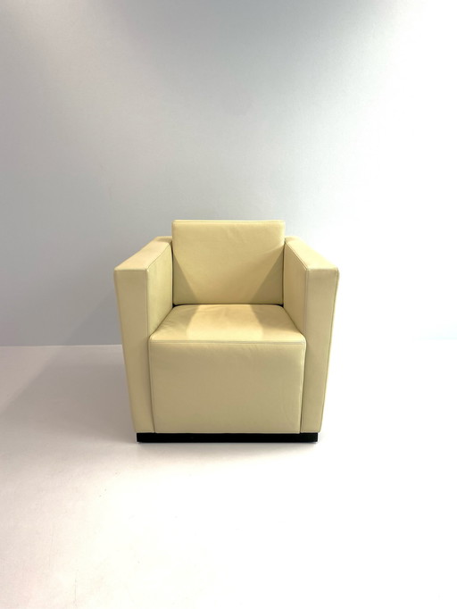 Walter Knoll lederen fauteuil "Elton"