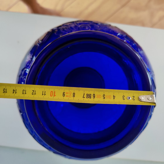 Image 1 of Vintage persglazen vaas