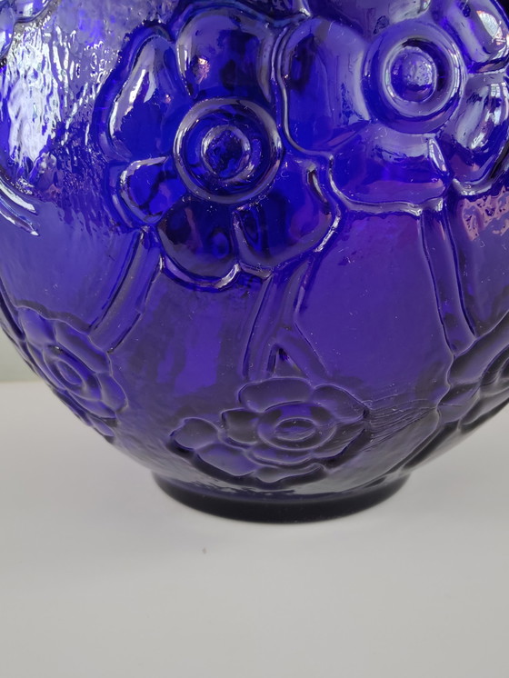 Image 1 of Vintage persglazen vaas