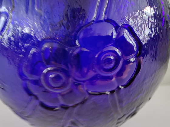 Image 1 of Vintage persglazen vaas