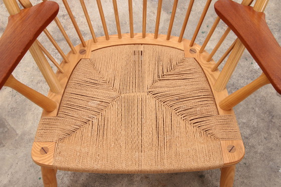 Image 1 of Hans J. Wegner JH-550 Peacock Chair voor Johannes Hansen,1960 Denemarken.