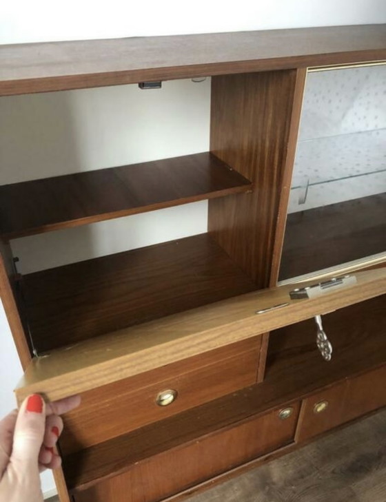 Image 1 of Vintage teak highboard / buffetkast