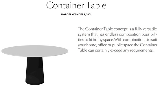 Image 1 of Moooi Container Table door Marcel Wanders