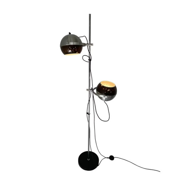 Image 1 of Dijkstra MCM Vloerlamp met twee kappen