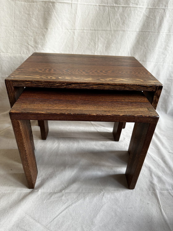 Image 1 of Vintage bijzettafels