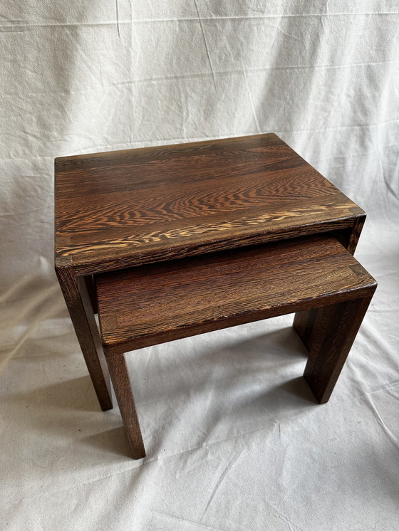 Image 1 of Vintage bijzettafels