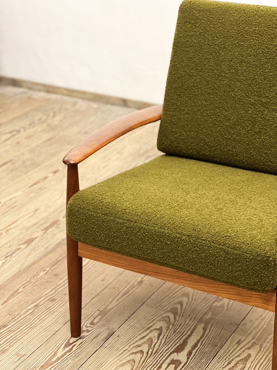 Image 1 of Mid-Century Design Teak Fauteuil van Grete Jalk voor France & Søn, Denemarken, jaren 50