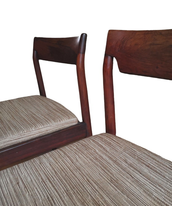 Image 1 of Vintage palissander tafel + stoelen