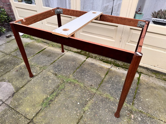 Image 1 of Vintage palissander tafel + stoelen