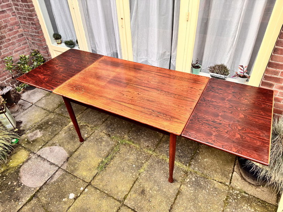 Image 1 of Vintage palissander tafel + stoelen