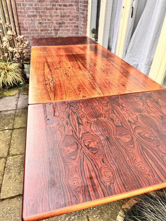 Image 1 of Vintage palissander tafel + stoelen