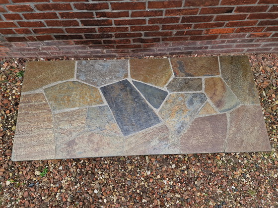 Image 1 of Vintage brutalist salontafel