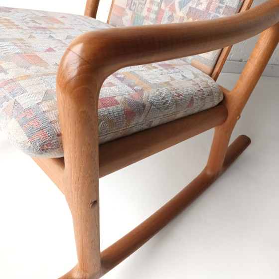 Image 1 of Vintage teak schommelstoel Jacob Kjaer