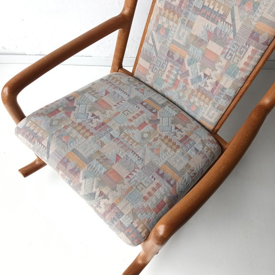 Image 1 of Vintage teak schommelstoel Jacob Kjaer