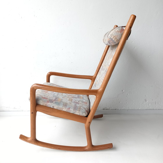 Image 1 of Vintage teak schommelstoel Jacob Kjaer
