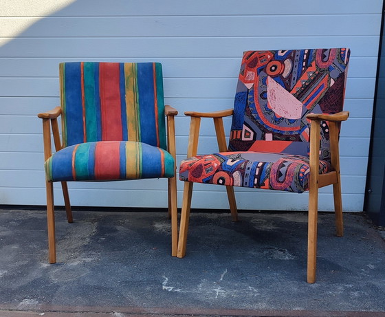 Image 1 of 2x  vintage stoelen