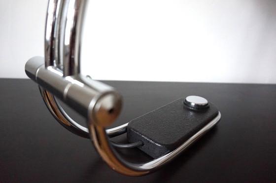 Image 1 of Hillebrand chromen tafellamp van Egon Hillebrand