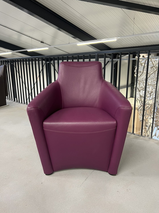 Image 1 of Leolux Fiji Fauteuil Dahlia paars