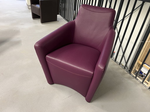 Leolux Fiji Fauteuil Dahlia paars