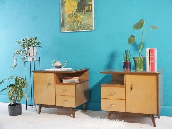 Image 1 of Vintage set van twee kasten, jaren 60