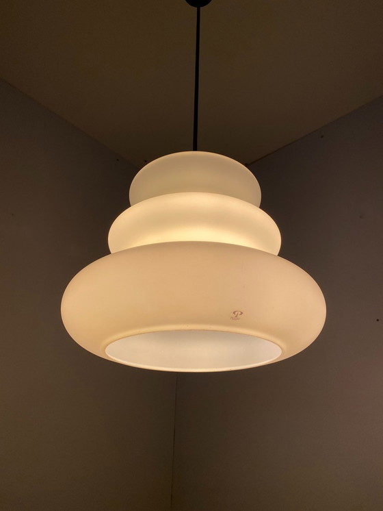 Image 1 of Peill & Putzler opaline hanglamp