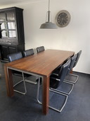 Tafel Bert Plantagie notenhout