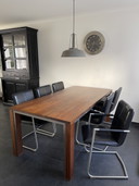 Tafel Bert Plantagie notenhout