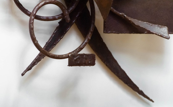 Image 1 of Vintage 1960s Brutalist Wand sculptuur