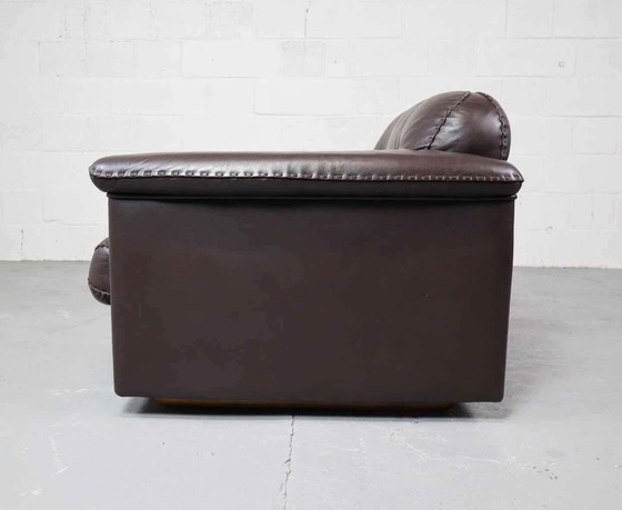 Image 1 of Pair of De Sede DS-101 leather lounge chairs