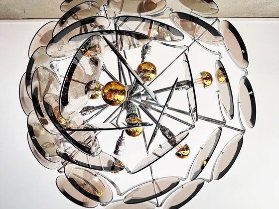 Image 1 of Vintage Vistosi kroonluchter